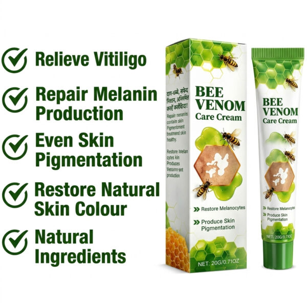 BEE VENOM VITIGO CORRECTING CREAM - (1 MONTH PACK)